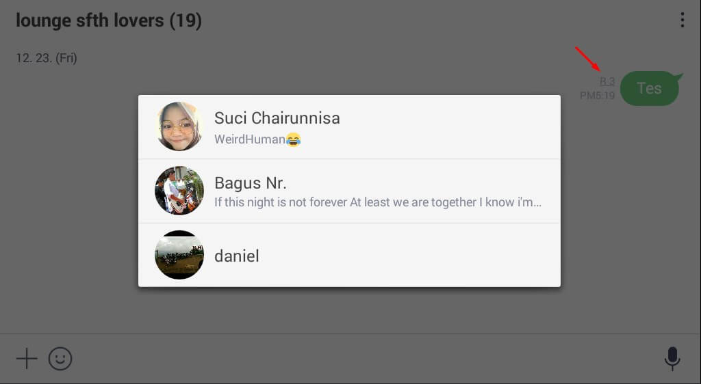Line Lite fitur melihat read chat grup