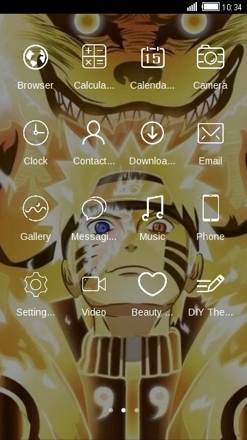 Tema Android Naruto