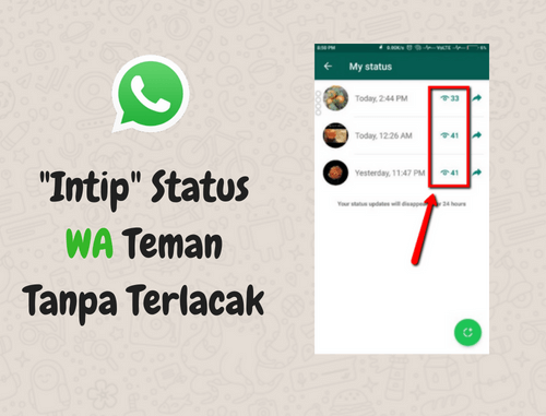 Cara Melihat Status WhatsApp Orang Lain Tanpa Diketahui (2019)