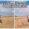 Edit foto instagram seperti selegram