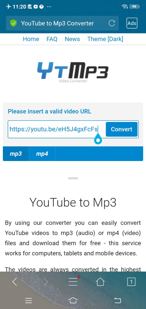 cara mengconvert video youtube ke mp3