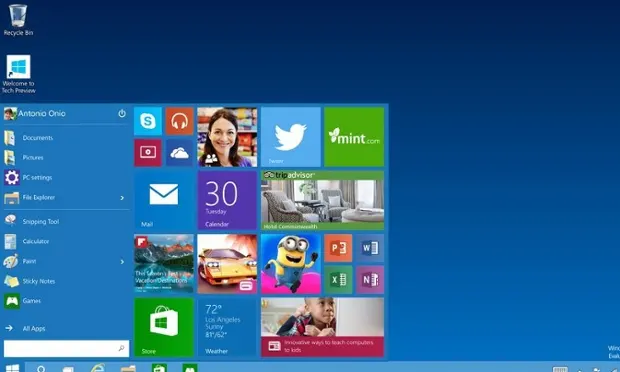 Windows 10 dirilis 30 september 2014